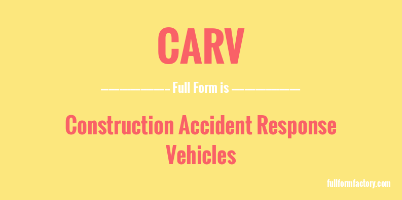 carv-full-form