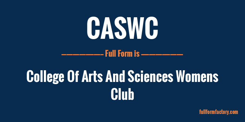 caswc-full-form