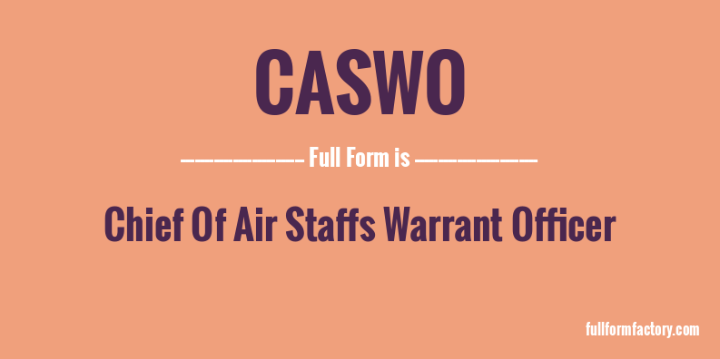 caswo-full-form