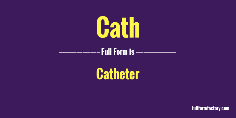 cath-full-form