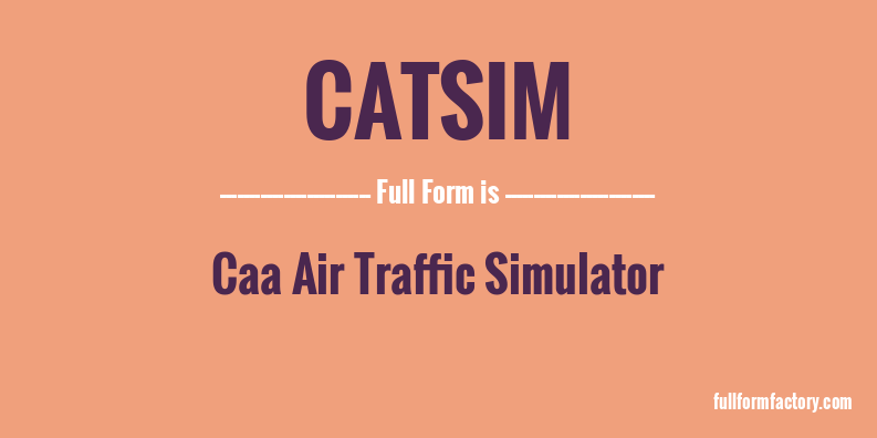 catsim-full-form