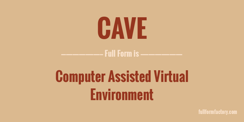 cave-full-form