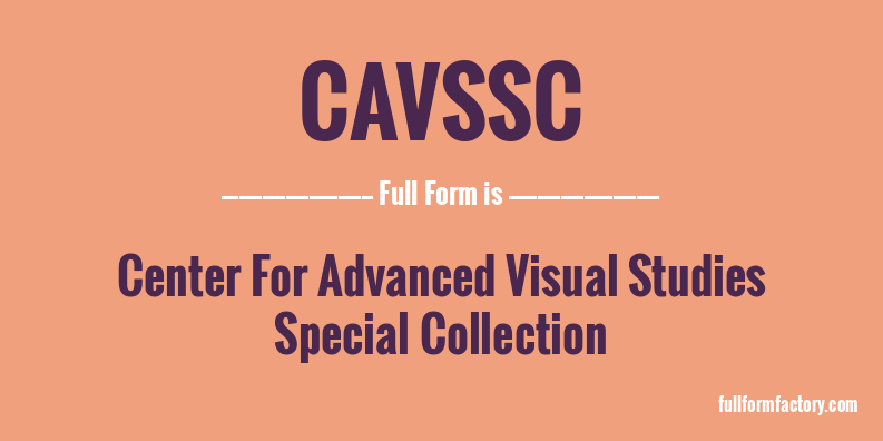 cavssc-full-form