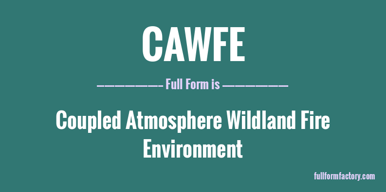 cawfe-full-form