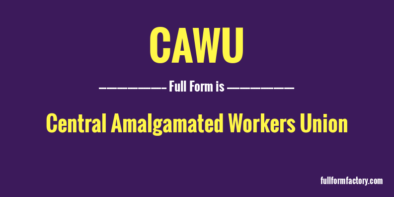 cawu-full-form