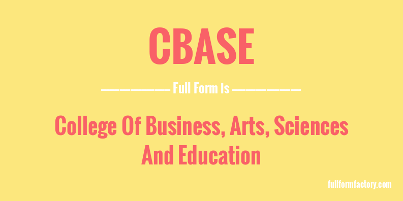 cbase-full-form
