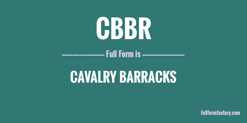 cbbr-full-form