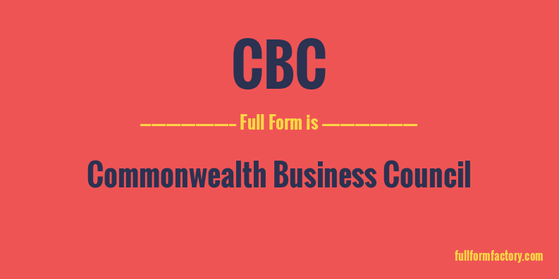 cbc-full-form