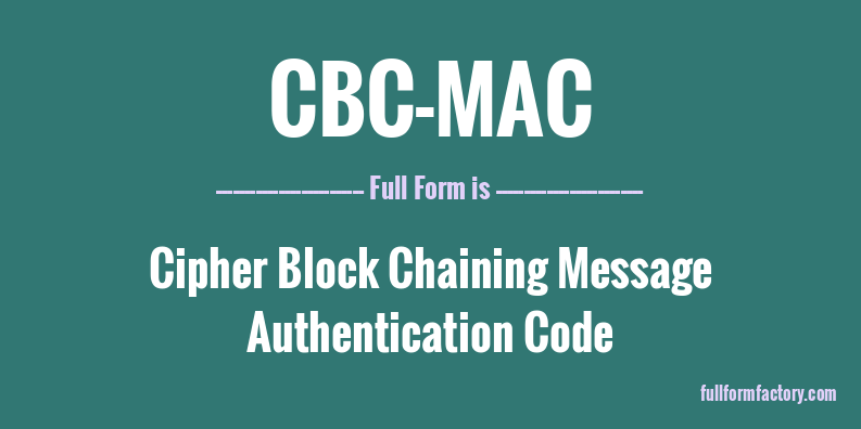 cbc-mac-full-form