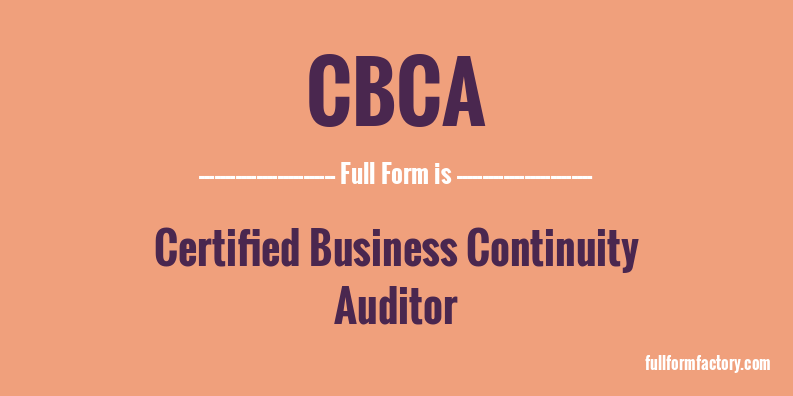 cbca-full-form