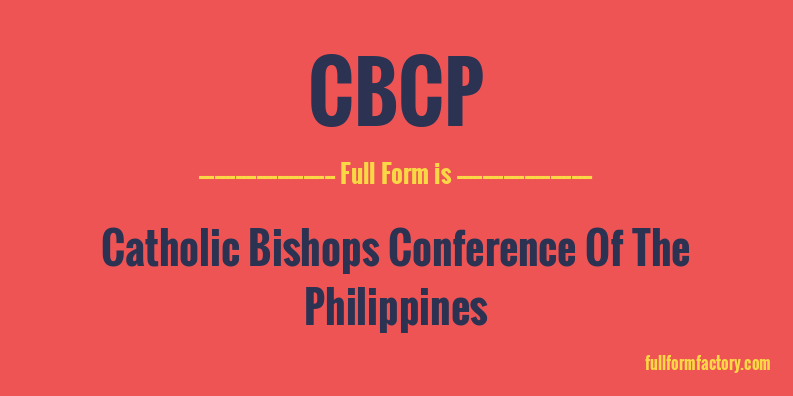 cbcp-full-form