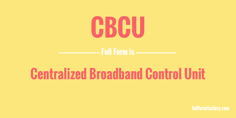 cbcu-full-form