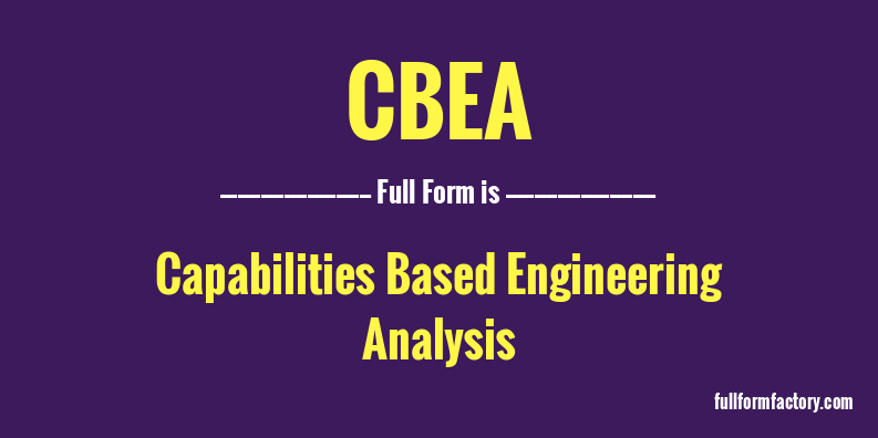 cbea-full-form