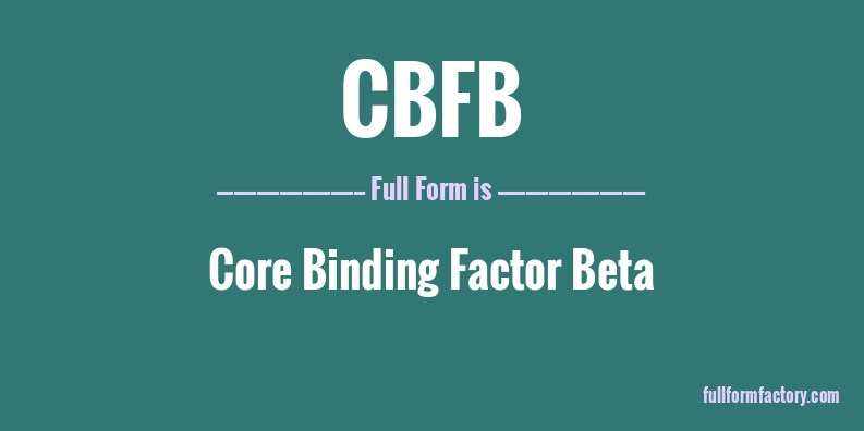 cbfb-full-form