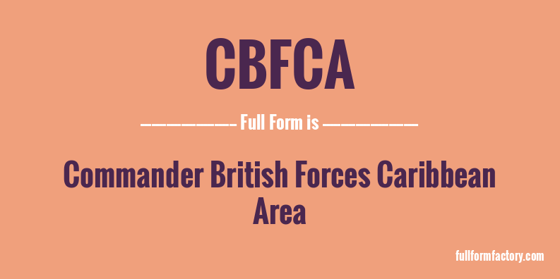 cbfca-full-form