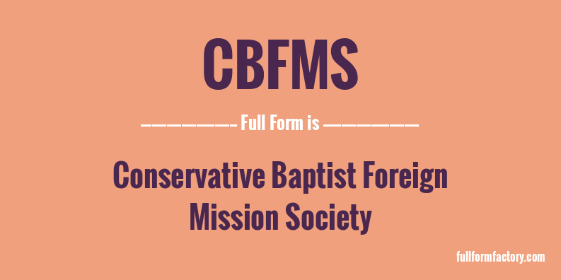 cbfms-full-form
