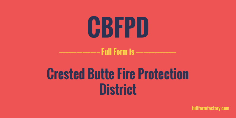 cbfpd-full-form