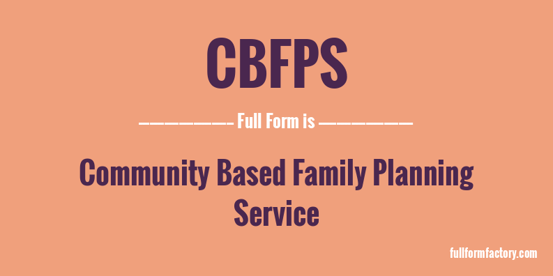 cbfps-full-form