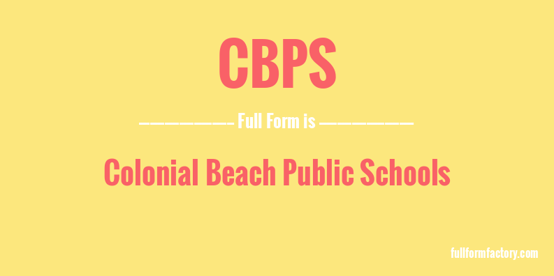 cbps-full-form