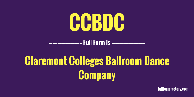 ccbdc-full-form