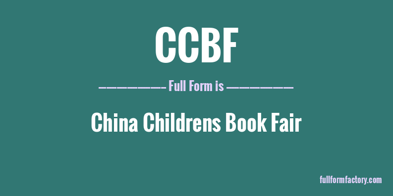 ccbf-full-form