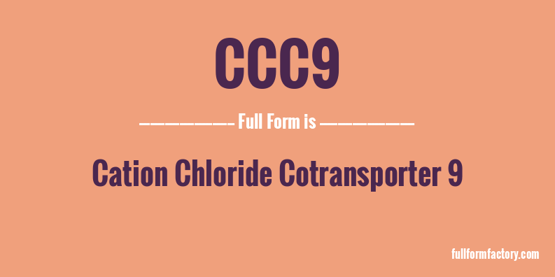ccc9-full-form