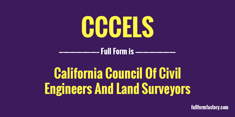 cccels-full-form