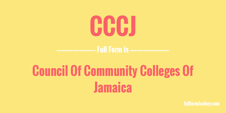 cccj-full-form