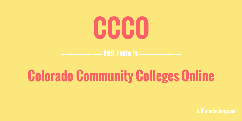 ccco-full-form