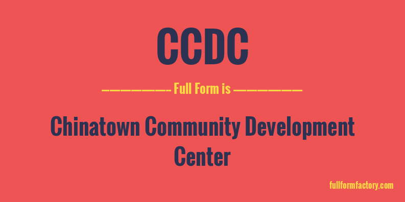ccdc-full-form