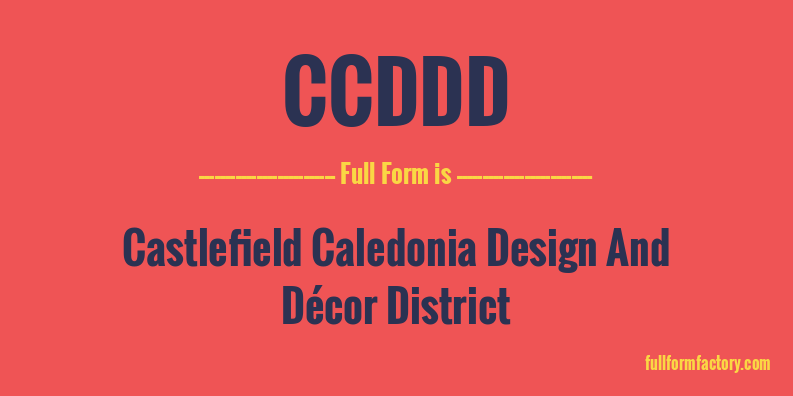 ccddd-full-form