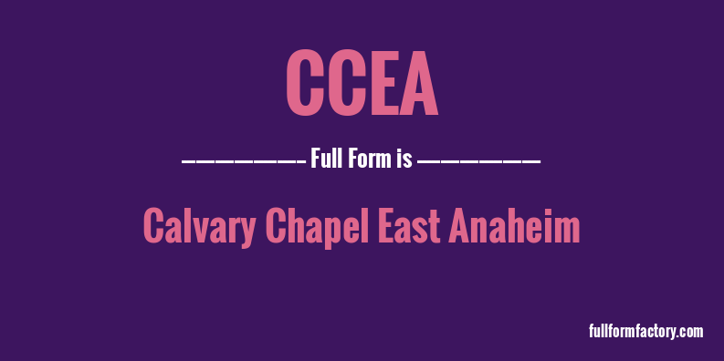 ccea-full-form