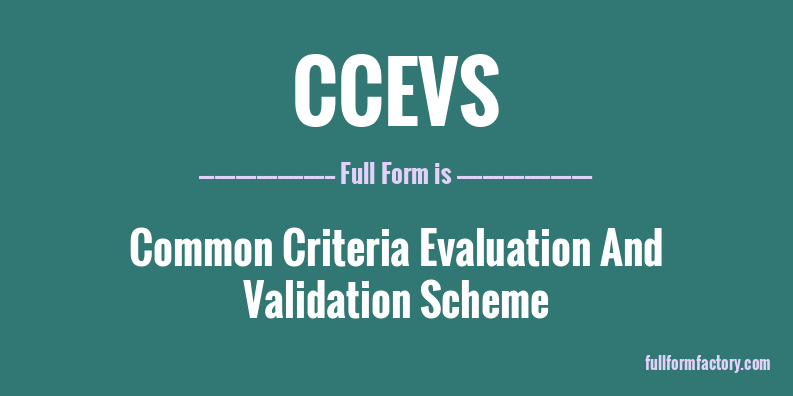 ccevs-full-form
