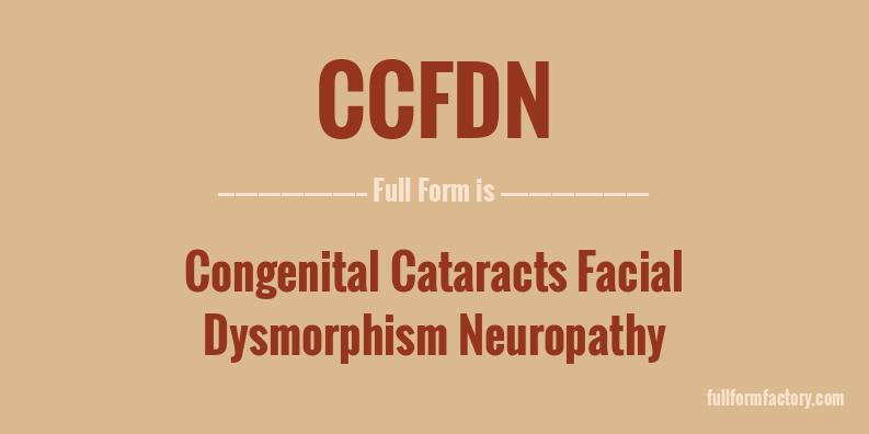 ccfdn-full-form