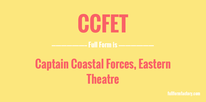 ccfet-full-form