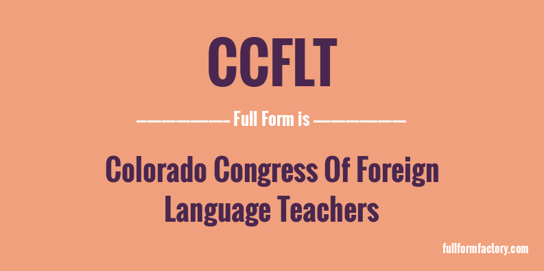 ccflt-full-form