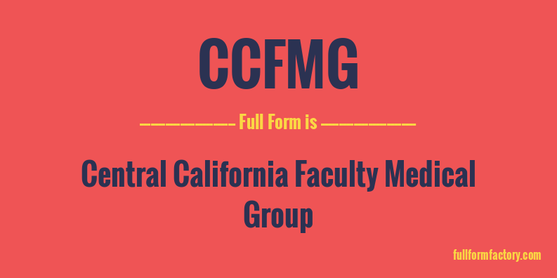 ccfmg-full-form