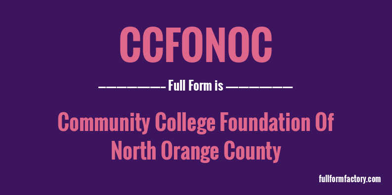 ccfonoc-full-form