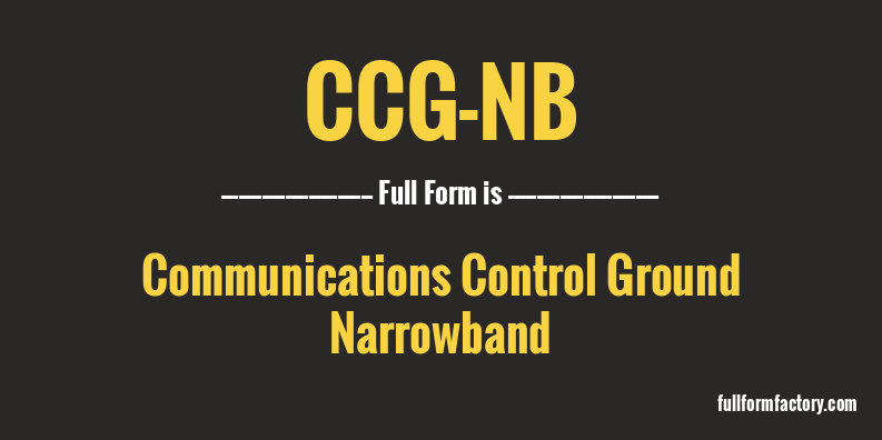 ccg-nb-full-form