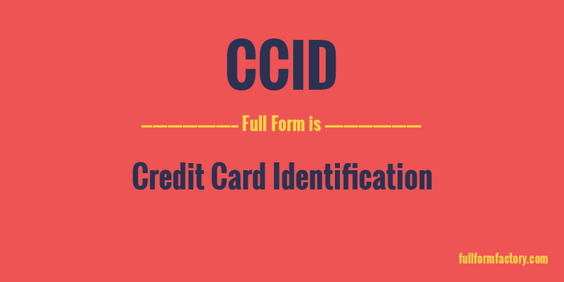 ccid full form in banking