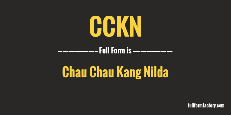 cckn-full-form