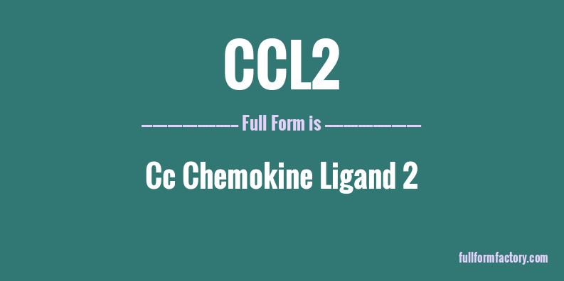 ccl2-full-form