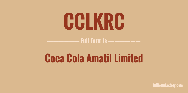 cclkrc-full-form