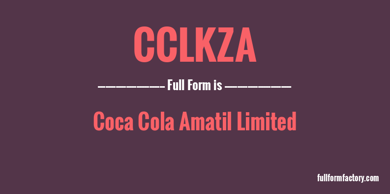 cclkza-full-form