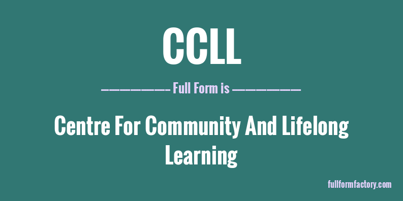 ccll-full-form