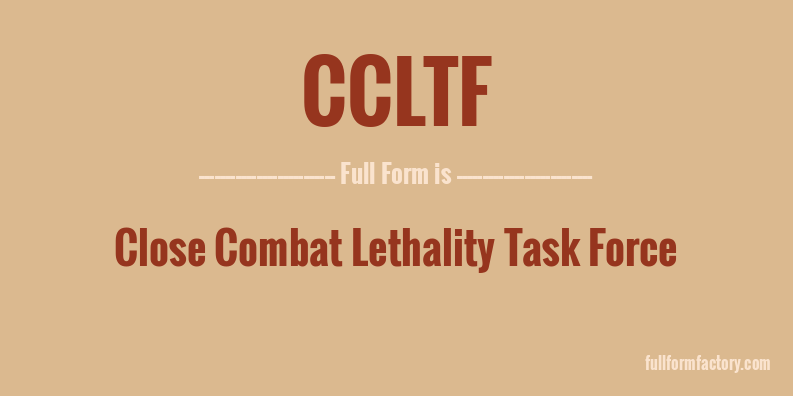 ccltf-full-form