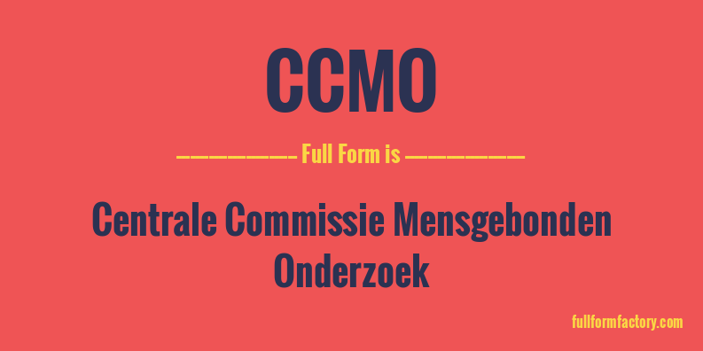 ccmo-full-form