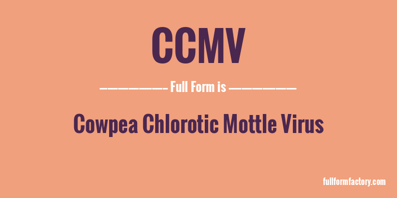 ccmv-full-form