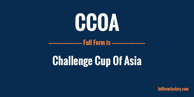 ccoa-full-form
