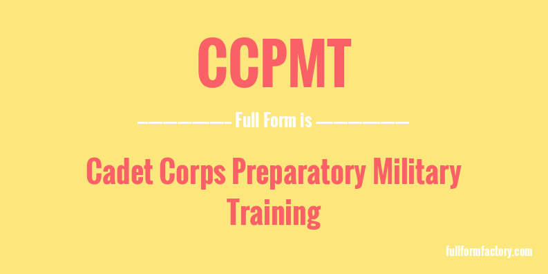 ccpmt-full-form